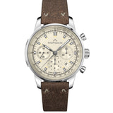 Norqain Freedom 60 Chrono 43mm Stainless Steel with Alcantara Leather Strap