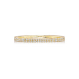 Double Row Diamond Stretch Bracelet