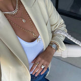 Large Diamond Swallow Charm