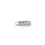 The Gabby Half Diamond Eternity Ring