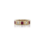 The Karina Diamond & Gemstone Eternity Ring