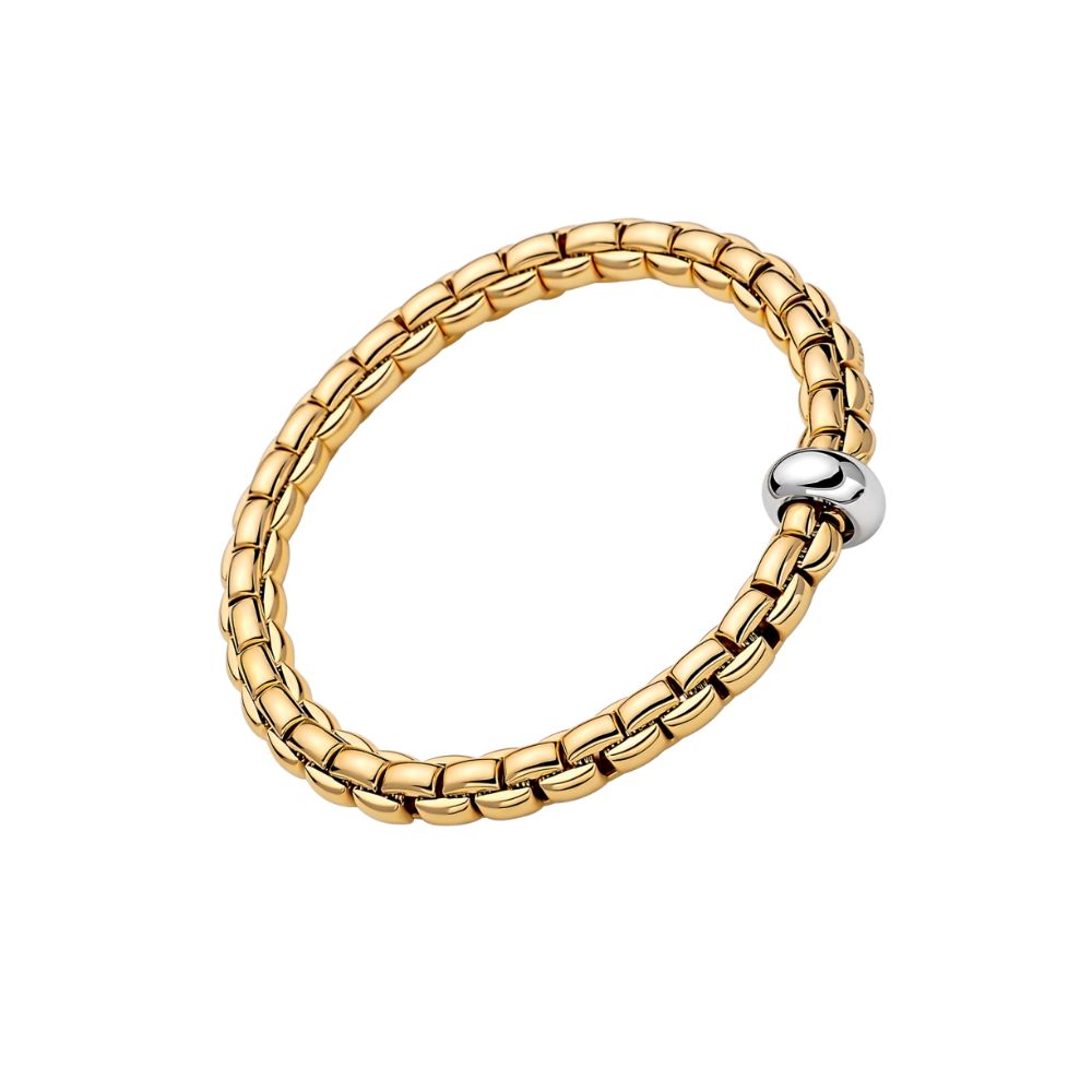 Wide Eka Flex'It Bracelet with Rondelle