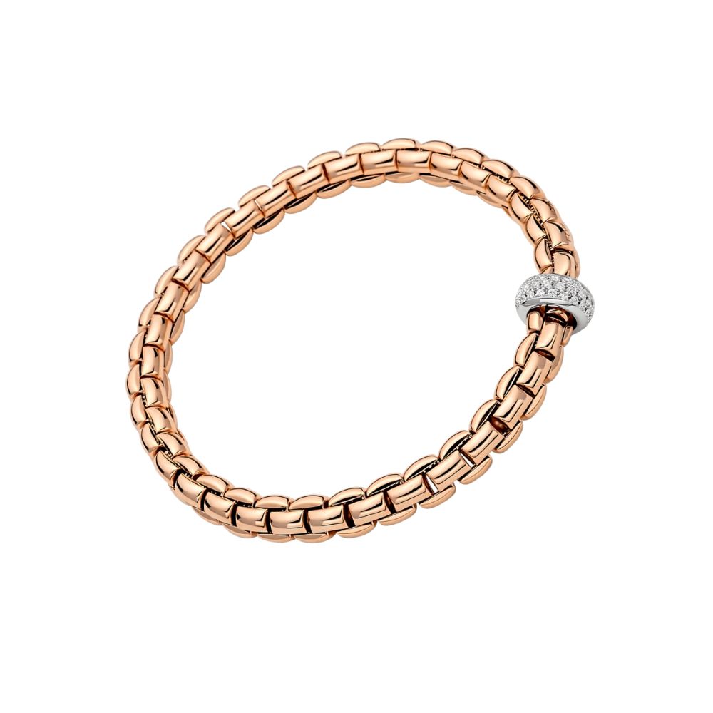 Wide Eka Flex'It Bracelet with Rondelle