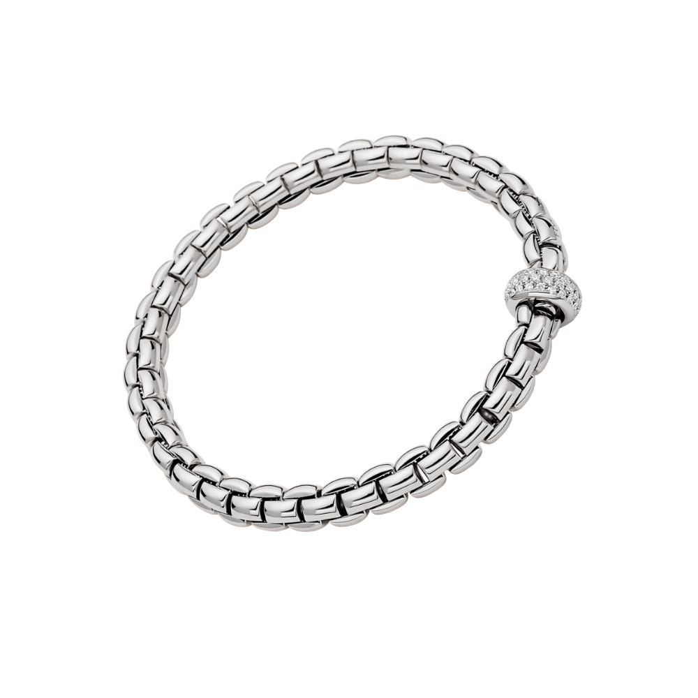 Wide Eka Flex'It Bracelet with Rondelle