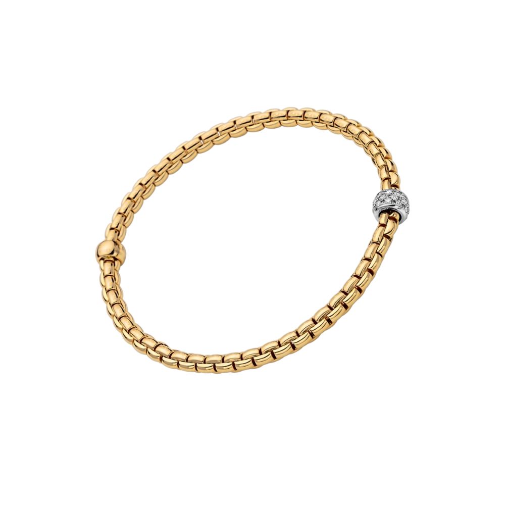 Eka Flex'It Bracelet With Diamond Rondelle
