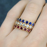 The Gabby Gemstone Eternity Ring