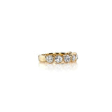 The Gabby Half Diamond Eternity Ring