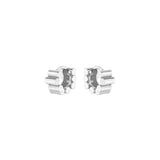 Mini Edge Huggie Hoop Earrings