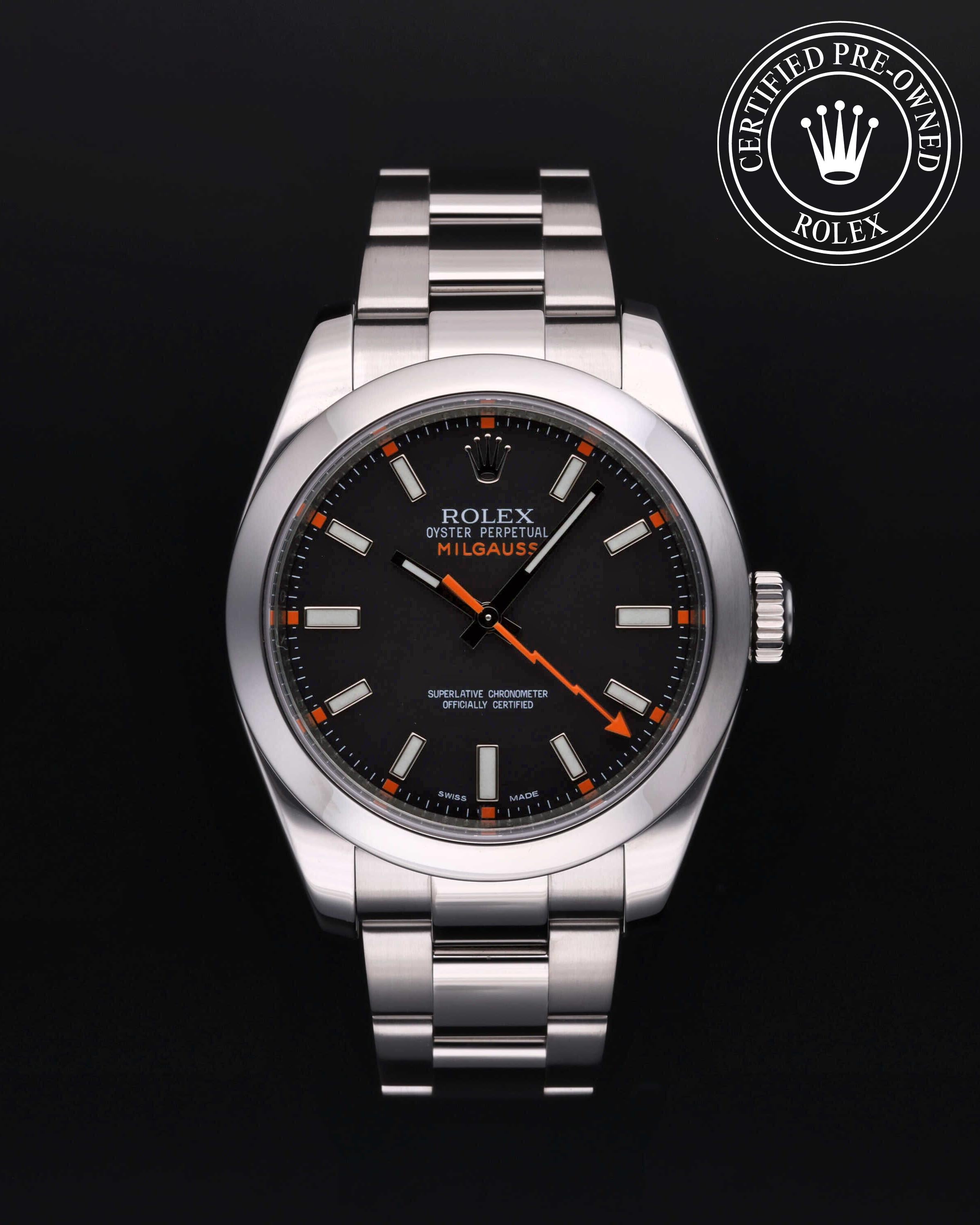 Milgauss Oyster Perpetual Milgauss Milgauss Oyster Perpetual Milgauss