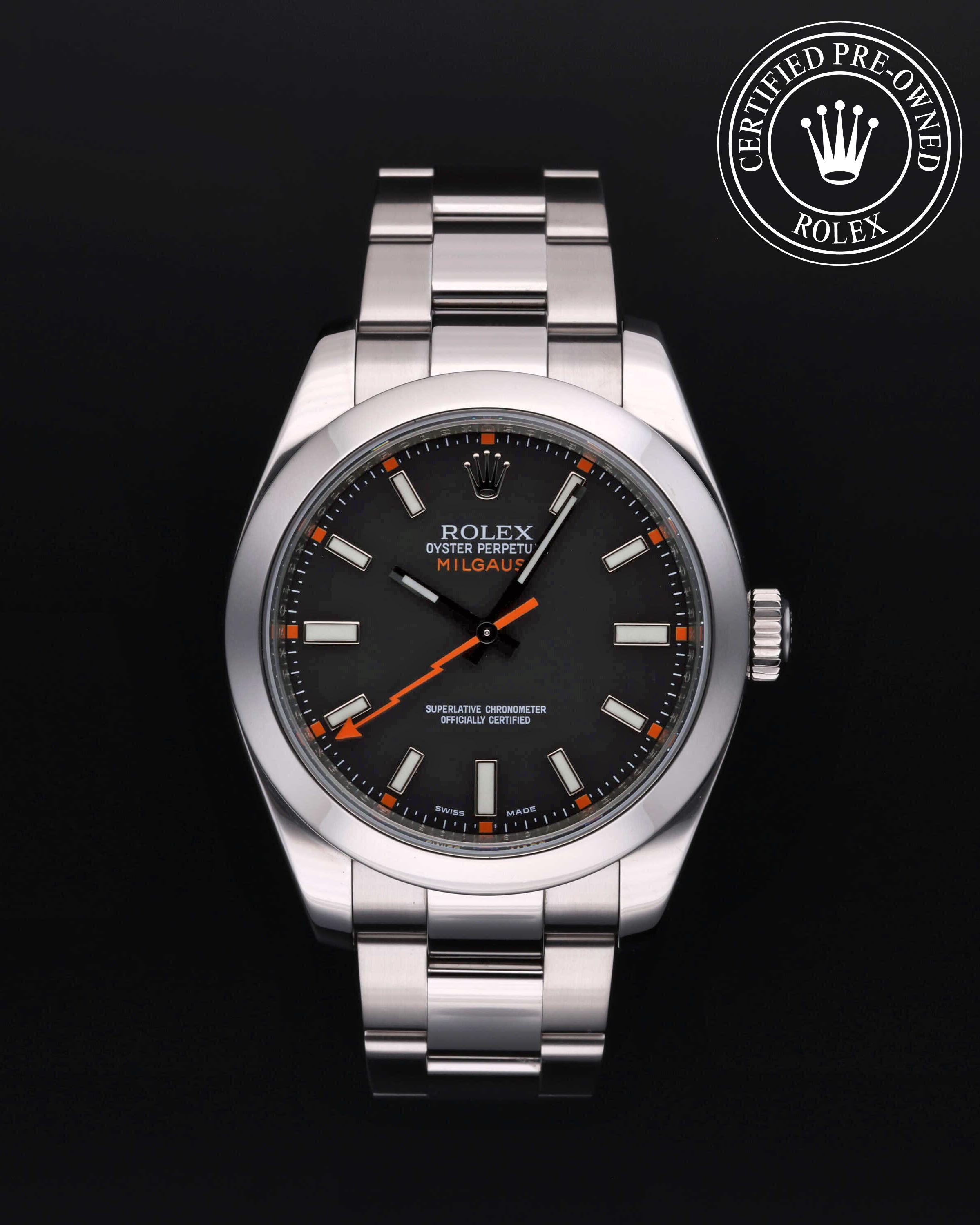 Milgauss Oyster Perpetual Milgauss Milgauss Oyster Perpetual Milgauss