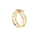 Maillon Star Pavé Diamond Ring