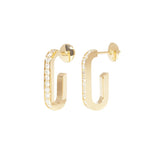 inh Van Maillon L Pavé Diamond Earrings