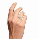 Menottes Diamond Chain Ring