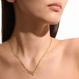 Menottes Paperclip Chain Necklace