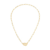 Menottes Paperclip Chain Necklace