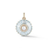 Emily Gemstone & Pearl Charm
