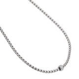 Eka Necklace with Pave Diamond Rondelle