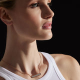 Carrington Diamond ID Bar Necklace