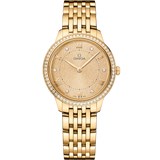 30 mm, yellow gold on yellow gold