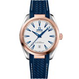 38 mm, steel - Sedna™ gold on rubber strap