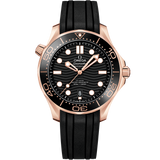 42 mm, Sedna™ gold on rubber strap