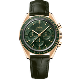 42 mm, Moonshine™ gold on leather strap