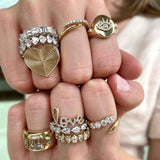 Diamond Beaux Ring