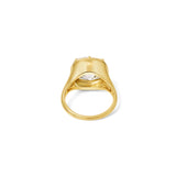 Old Mine Cut Diamond Solitaire Ring