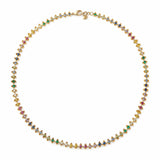 Evil Eye Rainbow Sapphire Necklace