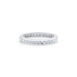 Oscar Heyman Platinum 1.11ctw 27 Fg Vs Round Diamond 3mm Channel Set Eternity Band Size 6