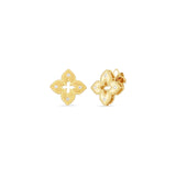 Roberto Coin 18kt Yellow Gold Petite Venetian Diamond Earrings