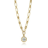 Lola Round Diamond Necklace