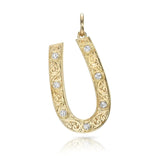Marilyn Diamond Horseshoe Charm