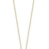 Roberto Coin 18kt Yellow Gold Diamond 'E' Initial Necklace
