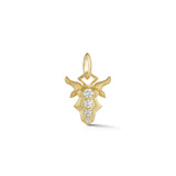 Diamond Capricorn Pendant / Charm