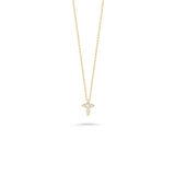 Roberto Coin Petite Diamond Cross Necklace