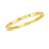 Roberto Coin 18kt Yellow Gold Love In Verona Bangle