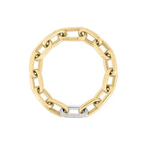 Roberto Coin 18kt Yellow Gold Diamond Chain Link Bracelet