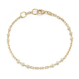 Diamond Sophisticate Station Bracelet