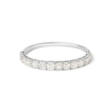 Asscher-Cut Diamond Bangle Bracelet