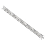 Platinum Diamond Chevron Masterpiece Bracelet