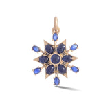 Storrow 14k Yellow Gold Blue Sapphire Sadie Charm