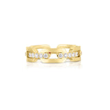 Roberto Coin 18kt Yellow Gold Navarra Diamond Band