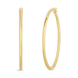 Roberto Coin 18kt Yellow Gold Large Hoop Earrings