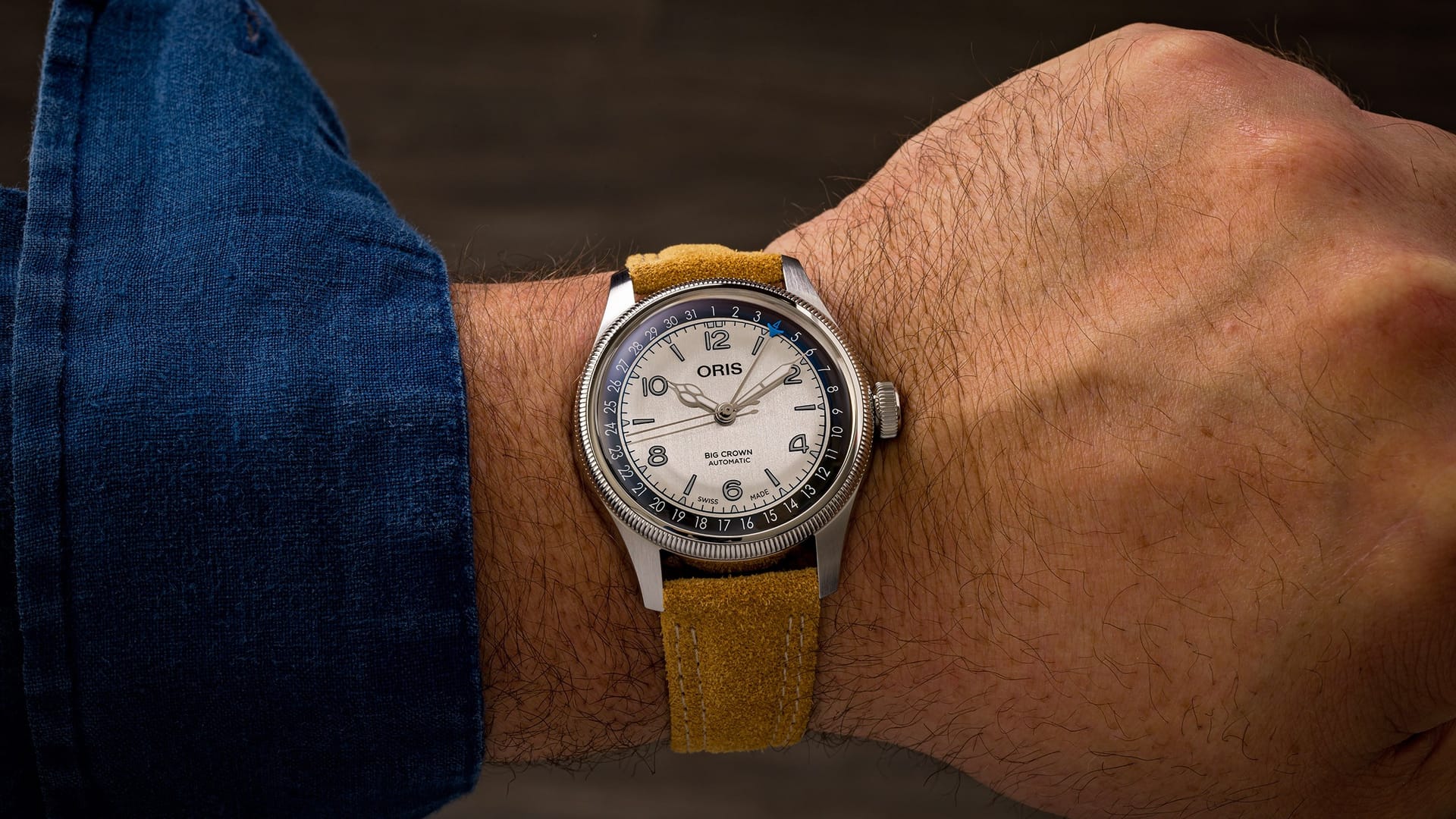 Oris Big Crown Pointer Date Lou Gehrig Limited Edition 40mm 0175477854091-SET