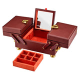 Marla Aaron Burgundy Baby Everything Jewelry Box
