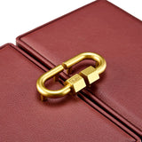 Marla Aaron Burgundy Baby Everything Jewelry Box