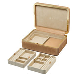 The Medium Bella Jewelry Box in Mocha