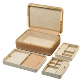 The Medium Bella Jewelry Box in Mocha