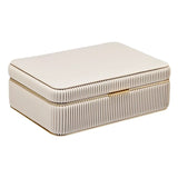 The Medium Bella Jewelry Box in Bone